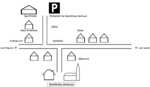 Anfahrtsplan/Ortsplan Embach